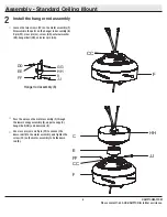 Preview for 8 page of HAMPTON BAY FC120-CARL Use And Care Manual