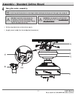 Preview for 11 page of HAMPTON BAY FC120-CARL Use And Care Manual