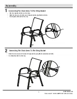 Preview for 5 page of HAMPTON BAY FCS00015Y-2PKWW Use And Care Manual