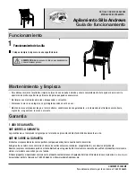 Preview for 2 page of HAMPTON BAY FCS60437A Use And Care Manual