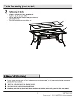 Preview for 9 page of HAMPTON BAY FCS60610R-ST Use And Care Manual