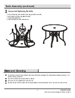 Предварительный просмотр 9 страницы HAMPTON BAY FCS60610R-ST1 Use And Care Manual