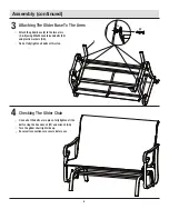 Preview for 6 page of HAMPTON BAY FCS60619RL-B Use And Care Manual