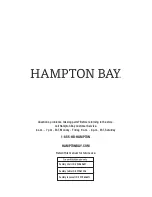 Preview for 17 page of HAMPTON BAY FCS60637-ST Use And Care Manual