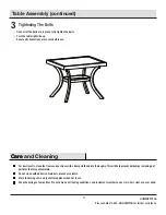 Предварительный просмотр 11 страницы HAMPTON BAY FCS70506-ST Use And Care Manual