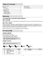 Preview for 2 page of HAMPTON BAY FCS80198CST Use And Care Manual