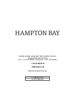 Preview for 8 page of HAMPTON BAY FCS80382AS-2PK Use And Care Manual