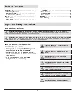 Preview for 2 page of HAMPTON BAY FCS80433-2PKA Use And Care Manual