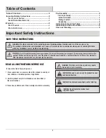 Preview for 2 page of HAMPTON BAY FDS00021A-ST Use And Care Manual