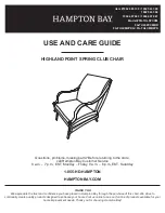 Preview for 1 page of HAMPTON BAY FG-TUL5PCCM Use And Care Manual