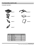 Preview for 5 page of HAMPTON BAY FG-TUL5PCCM Use And Care Manual