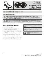 HAMPTON BAY FLA67013BM-2PK Operation Manual предпросмотр