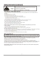 Preview for 4 page of HAMPTON BAY FP12005 Use And Care Manual