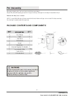 Preview for 5 page of HAMPTON BAY FP12005 Use And Care Manual