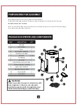 Preview for 4 page of HAMPTON BAY FP20306 Use And Care Manual