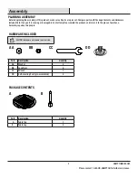 Preview for 3 page of HAMPTON BAY FRN-800911-T Use And Care Manual