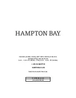 Предварительный просмотр 8 страницы HAMPTON BAY FRS50006B-BR Use And Care Manual