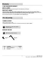 Preview for 3 page of HAMPTON BAY FRS60752B-STBC Use And Care Manual