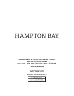 Preview for 14 page of HAMPTON BAY FRS60752B-STBC Use And Care Manual