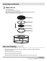 Preview for 14 page of HAMPTON BAY FRS60860R-ST1 Use And Care Manual