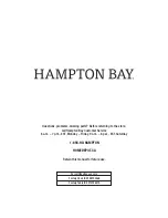 Предварительный просмотр 8 страницы HAMPTON BAY FRS70546B-ST Use And Care Manual