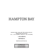 Preview for 7 page of HAMPTON BAY FRS70550-ST Use And Care Manual