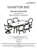 Предварительный просмотр 1 страницы HAMPTON BAY FRS80961-ST-1 Use And Care Manual