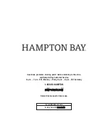 Preview for 19 page of HAMPTON BAY FRS81094B-STL Use And Care Manual