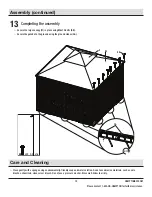 Предварительный просмотр 15 страницы HAMPTON BAY FSC17008 Use And Care Manual