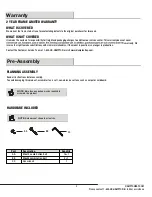 Preview for 3 page of HAMPTON BAY FSS60508I2PKBR Use And Care Manual