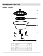 Preview for 4 page of HAMPTON BAY FT-1107C Use And Care Manual