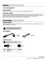 Preview for 3 page of HAMPTON BAY FT-62480 Use And Care Manual