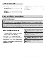 Preview for 2 page of HAMPTON BAY FTA60762A Use And Care Manual