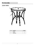 Preview for 4 page of HAMPTON BAY FTA60762A Use And Care Manual