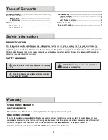 Preview for 2 page of HAMPTON BAY FTA60762M Use And Care Manual