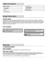 Preview for 2 page of HAMPTON BAY FTA80998A Use And Care Manual