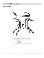 Preview for 4 page of HAMPTON BAY FTS00927 Use And Care Manual