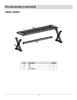 Preview for 4 page of HAMPTON BAY FTS61189 Use And Care Manual