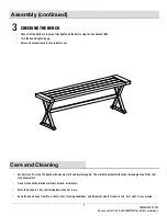 Preview for 7 page of HAMPTON BAY FTS61189 Use And Care Manual