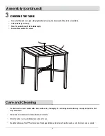 Preview for 6 page of HAMPTON BAY FTS61204H Use And Care Manual