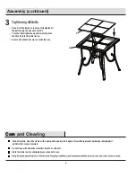 Preview for 6 page of HAMPTON BAY FTS61215D Use And Care Manual