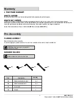 Preview for 3 page of HAMPTON BAY FTS70660AH Use And Care Manual