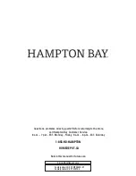 Preview for 27 page of HAMPTON BAY FZM70459C-ST Use And Care Manual