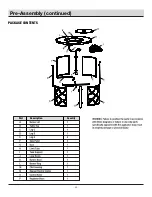 Предварительный просмотр 19 страницы HAMPTON BAY FZS60534S-STBC Use And Care Manual