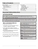 Preview for 2 page of HAMPTON BAY FZS80386-ST Use And Care Manual