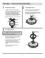 Предварительный просмотр 10 страницы HAMPTON BAY GAZEBO III Use And Care Manual