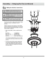 Предварительный просмотр 12 страницы HAMPTON BAY GAZEBO III Use And Care Manual