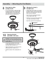 Предварительный просмотр 15 страницы HAMPTON BAY GAZEBO III Use And Care Manual