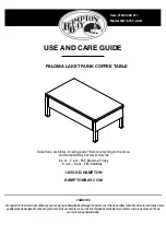 Preview for 13 page of HAMPTON BAY GC-8781-ARP Use And Care Manual