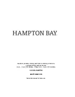 Предварительный просмотр 6 страницы HAMPTON BAY GC-8896-SST Use And Care Manual